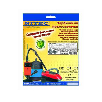 Торбичка за прахосмукачка Нитек Т205