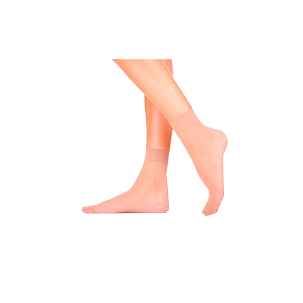 Чорапи Скамо къси бежови