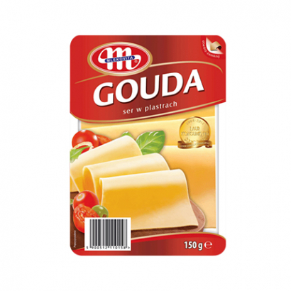 Гауда Млековита 150г Слайс