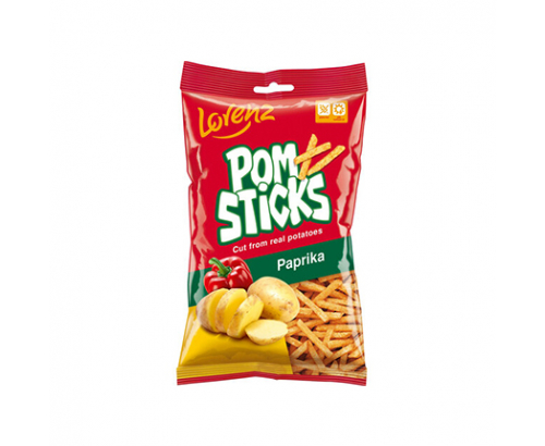 Картофени пръчици Помстикс 85г Паприка Картофени пръчици Помстикс 85г Паприка