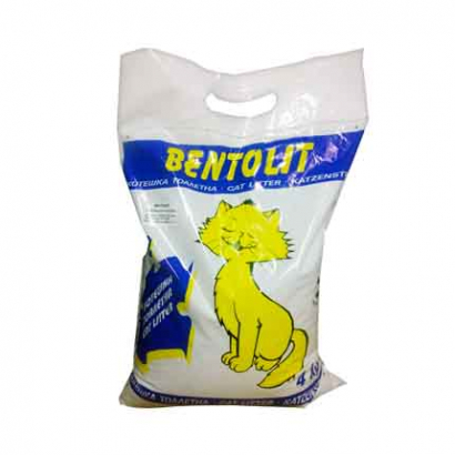 Котешка тоалетна Бентолит 4кг Бентонит