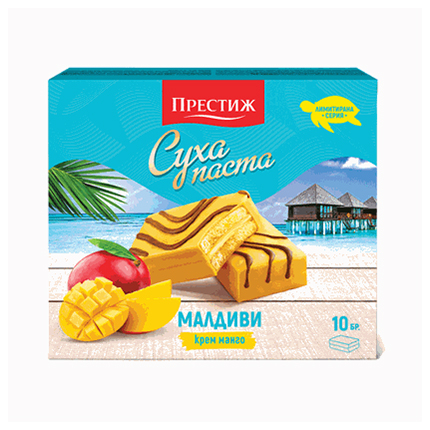 Суха паста Престиж 10бр 300г С крем манго