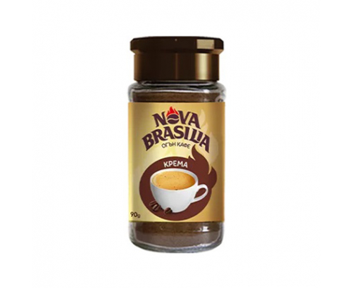 Разтворимо кафе Нова Бразилия 90г Крема