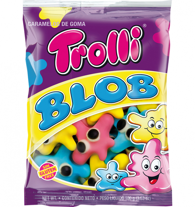 Желирани бонбони Троли 100г Блоб