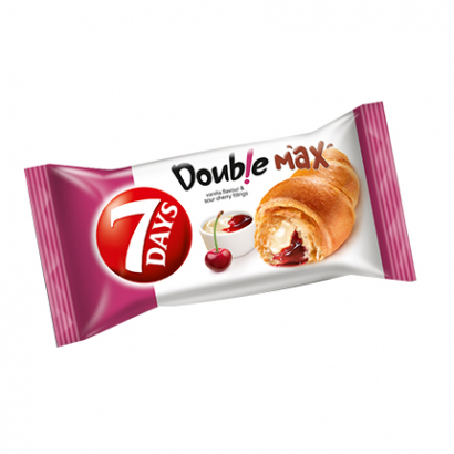 Кроасан 7 Дейс Дабъл 92г Ванилия и вишна
