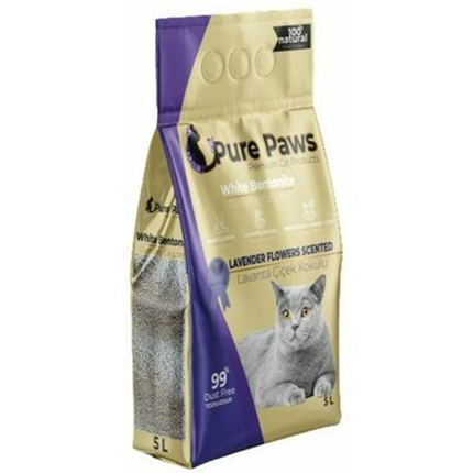 Котешка тоалетна Чисти Лапи 5л С аромат на лавандула