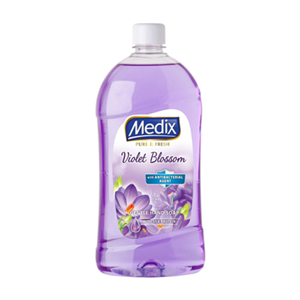 Течен сапун Медикс 800мл Виолетов цвят