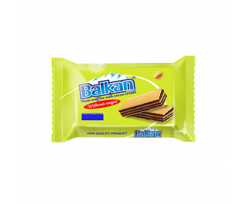 Вафли Балкан 6бр 155г Без захар Вафли Балкан 6бр 155г Без захар