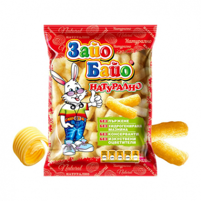 Пшенични пръчици Зайо Байо 45г Натурални