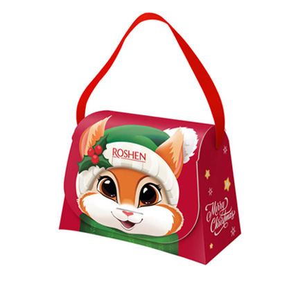 Комплект Рошен Коледна чантичка №2 330г Комплект Рошен Коледна чантичка №2 330г