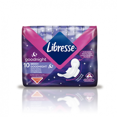 Дамски превръзки Либрес 10бр Макси Нощни