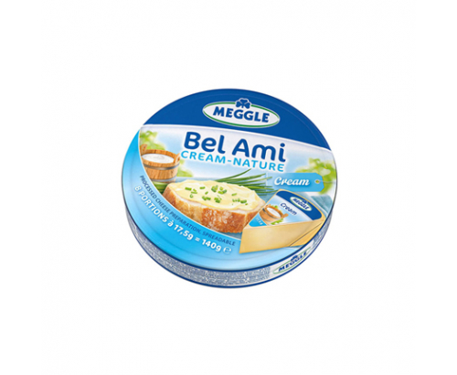 Топено сирени Мегле Бел Ами 140г Натурално Топено сирени Мегле Бел Ами 140г Натурално