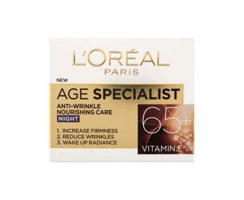 Крем за лице Лореал Експерт 50мл Дермо нощен 65+ Крем за лице Лореал Експерт 50мл Дермо нощен 65+