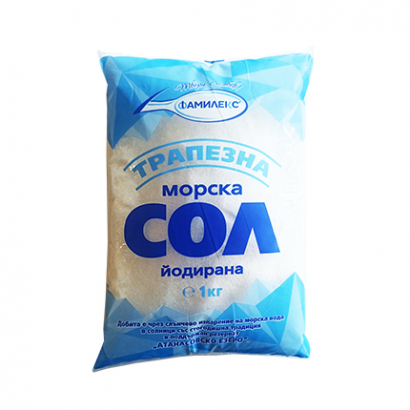 Морска сол Фамилекс 1кг Трапезна