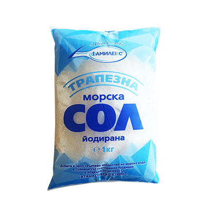 Морска сол Фамилекс 1кг Трапезна