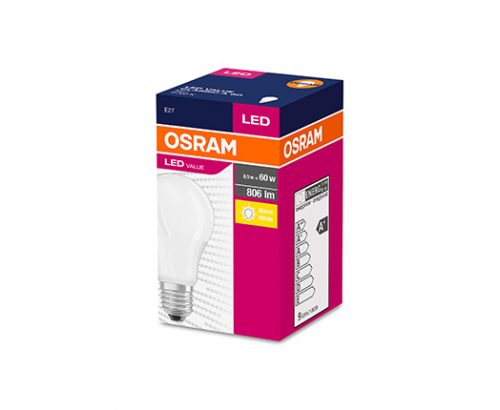 Диодна крушка Осрам 806lm/827/ E27 Диодна крушка Осрам 806lm/827/ E27