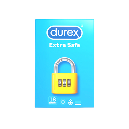 Презервативи Дюрекс 18бр Екстра Сейф