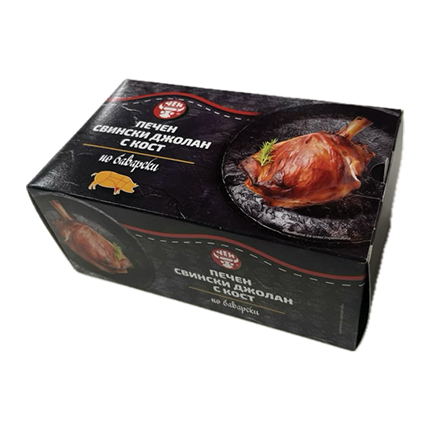 Печен свински джолан с кост Чех 800г По баварски Печен свински джолан с кост Чех 800г По баварски