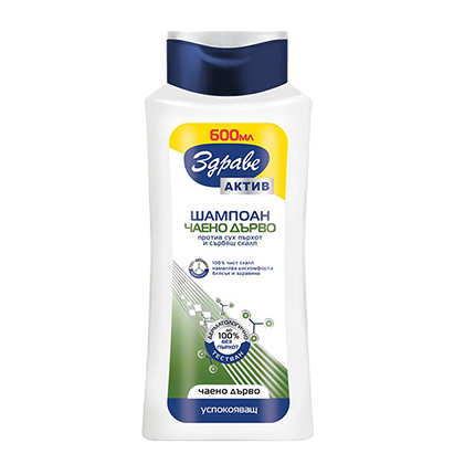 Шампоан Здраве Актив 600мл Успокояващ Шампоан Здраве Актив 600мл Успокояващ