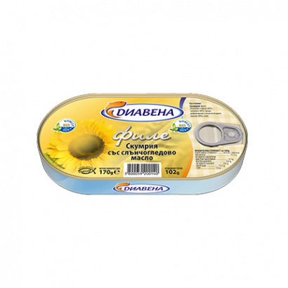 Скумрия филе Диавена 180г Олио