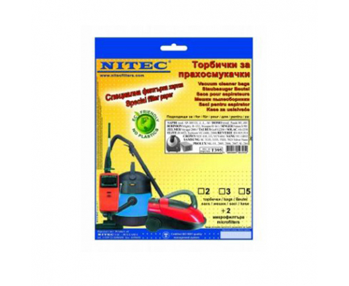 Торбичка за прахосмукачка Нитек Т395 Торбичка за прахосмукачка Нитек Т395