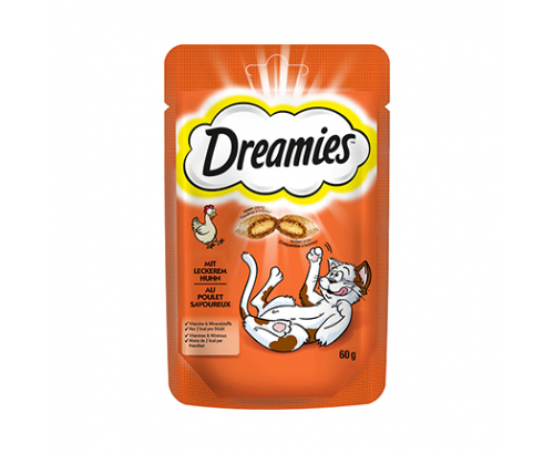 Лакомство за котки Дриймис 60г Пиле Лакомство за котки Дриймис 60г Пиле