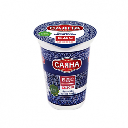 Кисело мляко Саяна 3,6% 400г БДС