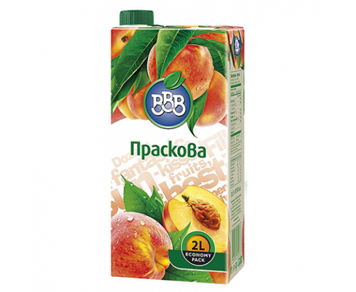 Плодова напитка ВВВ 2л Праскова 12%