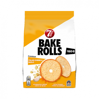 Сухар Бейкролс 150г Италиански сирена и чесън