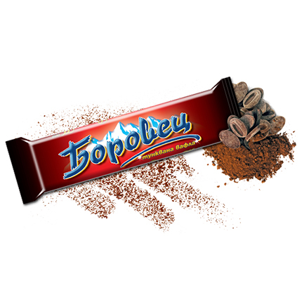 Вафла Боровец 30г Какаова глазура