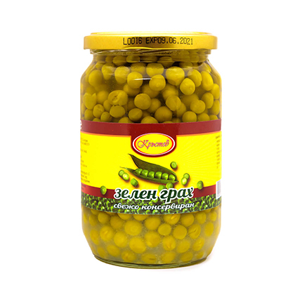Зелен грах Кръстев 680г