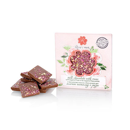 Шоколад Розей Марк 80г С рози
