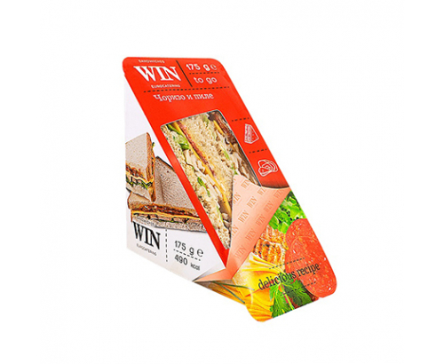 Сандвич Уин Делукс 175г С чоризо и чедър Сандвич Уин Делукс 175г С чоризо и чедър