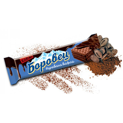 Вафла Боровец 45г Какао Дарк