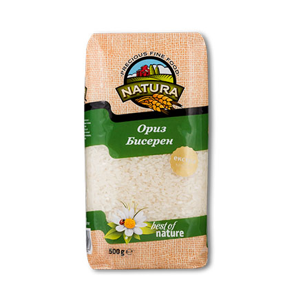 Ориз Натура 500г Бисерен