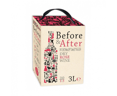 Вино Бифор енд Афтър 3л Розе Вино Бифор енд Афтър 3л Розе