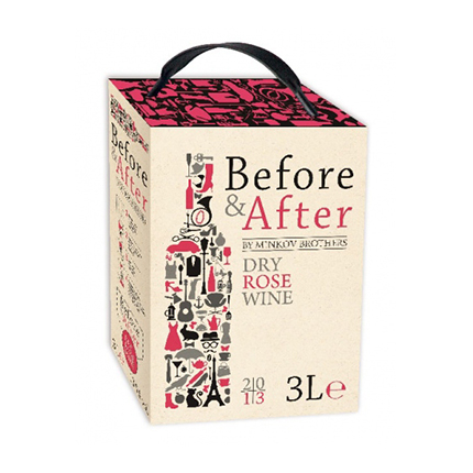 Вино Бифор енд Афтър 3л Розе Вино Бифор енд Афтър 3л Розе