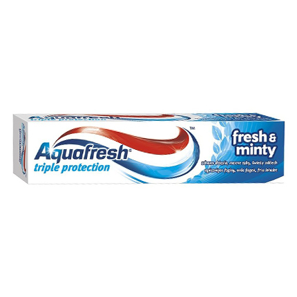 Паста за зъби Аквафреш Трипъл Протекшън 50мл Фреш енд Минти Паста за зъби Аквафреш Трипъл Протекшън 50мл Фреш енд Минти