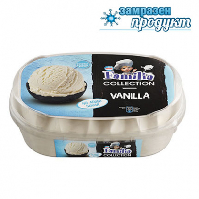 Сладолед Фамилия Колекция 660мл Ванилия без добавена захар