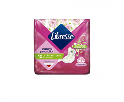 Дамски превръзки Либрес 10бр Натурал Ултра Дамски превръзки Либрес 10бр Натурал Ултра