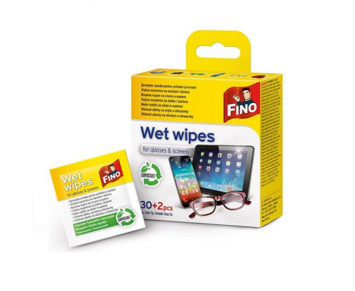 Влажни кърпички за очила Фино 30бр Влажни кърпички за очила Фино 30бр