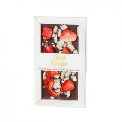 Шоколад Каса Какау 70г Ягода и кокос без захар
