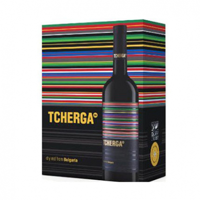 Вино Черга 3л Мерло, Каберне и Сира