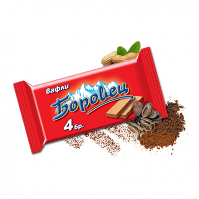 Вафли Боровец 4бр