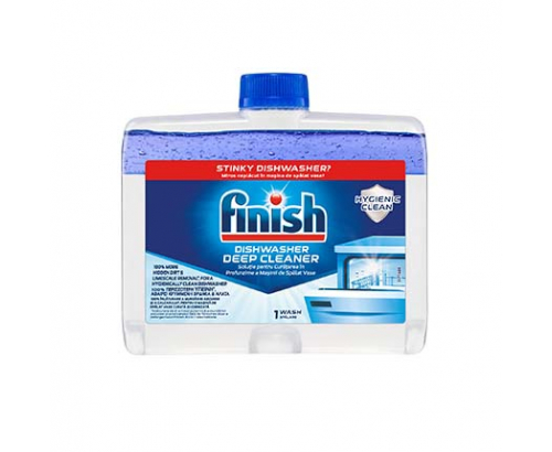 Почистващ препарат за съдомиялни машини Финиш 250мл Почистващ препарат за съдомиялни машини Финиш 250мл