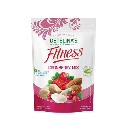 Микс Детелина 80г С червена боровинка
