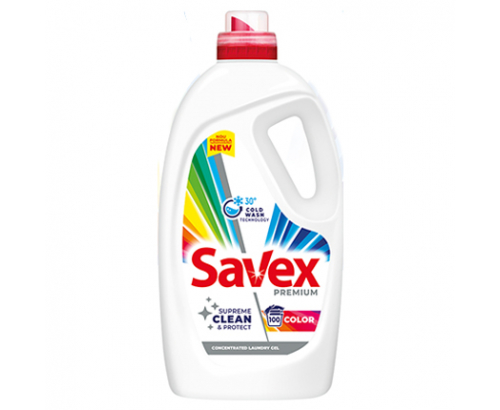 Гел за пране Савекс 4,5л За цветно премиум Гел за пране Савекс 4,5л За цветно премиум