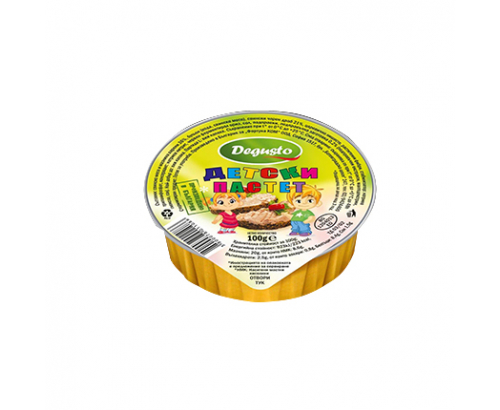 Пастет Дегусто 100г Детски Пастет Дегусто 100г Детски