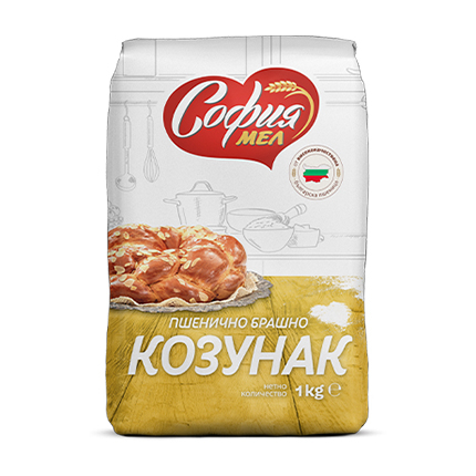 Брашно София Мел 1кг За козунак