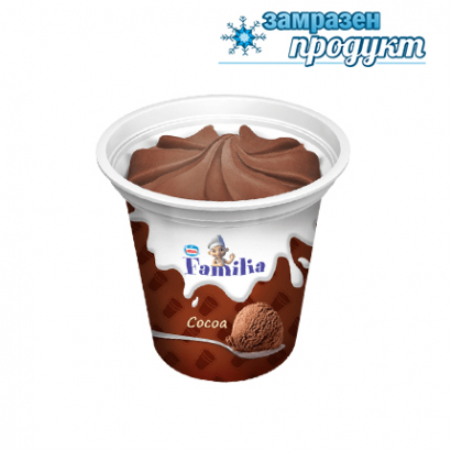 Сладолед Фамилия 130мл Какао